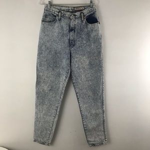 vintage SASSON acid washed mom jeans 1980’s